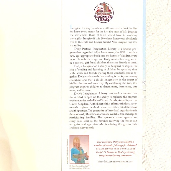 💙 Dolly Parton’s Imagination Library 2 Books Bilingual English-Spanish - Picture 9 of 15